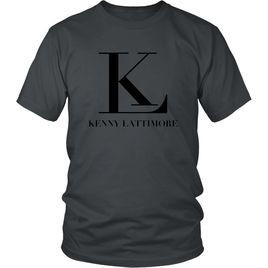 Kenny Lattimore Black Logo Unisex T Shirt