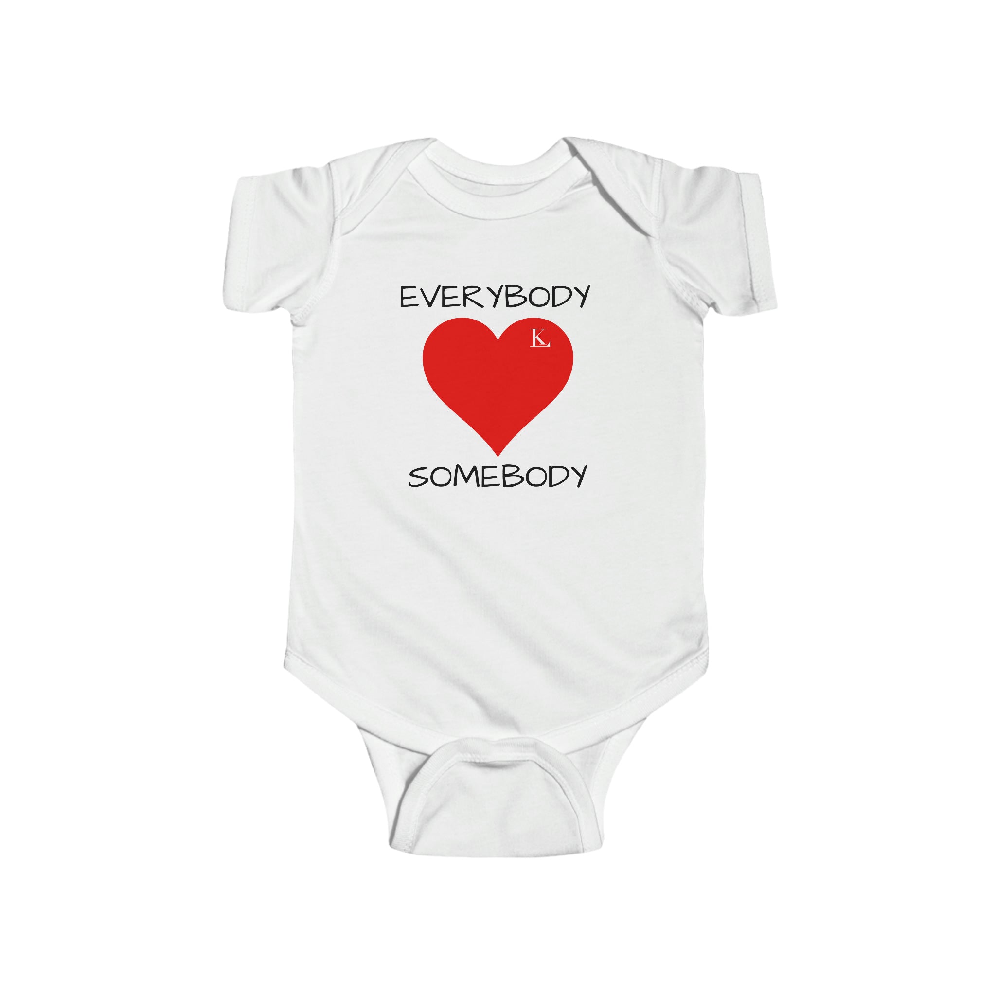 Everybody Love Somebody 1.0 Infant Fine Jersey Bodysuit
