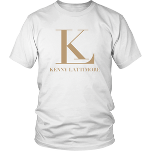Kenny Lattimore Tan Logo Unisex T Shirt