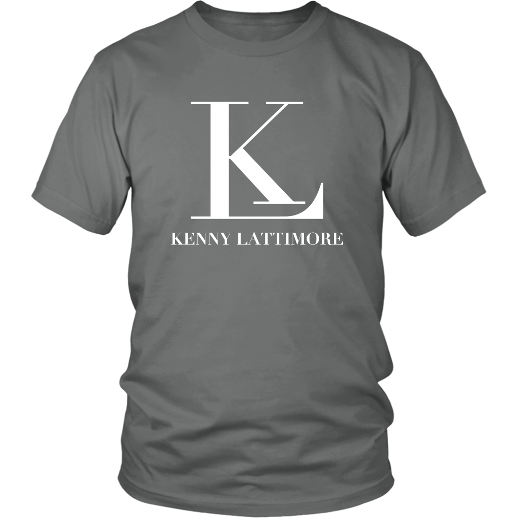 Kenny Lattimore White Logo Unisex T Shirt
