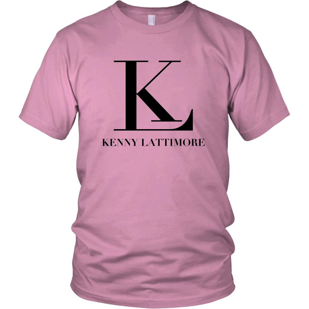Kenny Lattimore Black Logo Unisex T Shirt